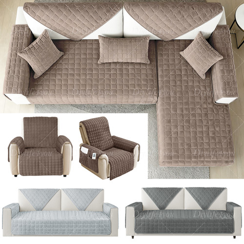 Soft plush sofa seat - seat, cover