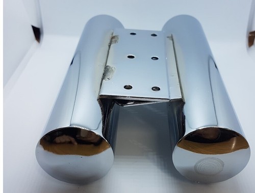 Chrome silver metal tube - 6x,
