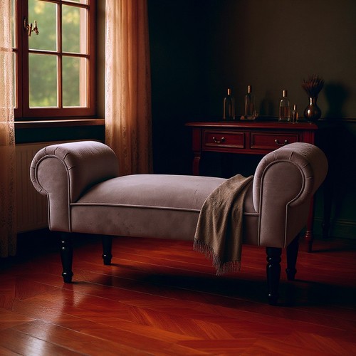 Grey velvet window - grey,