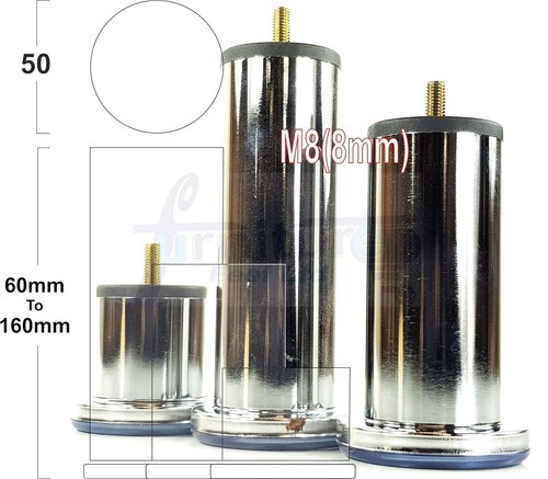 Metal furniture legs - metal,
