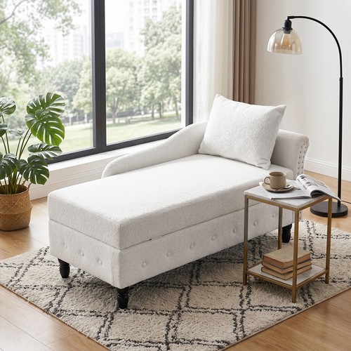 Storage chaise lounge chair - storage,